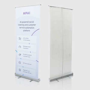 Khuyến Mãi Kinh Tế Hiển Thị Standee Nhôm Ổn Định 80*200 Retractable Cuộn Lên Banner <span class=keywords><strong>Stand</strong></span> Cho Quảng Cáo Hiển Thị - Product Image 3