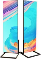 Display LED Verticale Personalizzato 640x1920 1280x1920 P1.2 P1.5 P1.8 P2.5 per Pubblicità Promozionale di Catene di Negozi