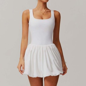 2025 vendita calda più recente popolare <span class=keywords><strong>attrezzatura</strong></span> <span class=keywords><strong>da</strong></span> Tennis un pezzo tute senza schienale tuta sportiva Fitness allenamento <span class=keywords><strong>palestra</strong></span> tuta donna - Product Image 4