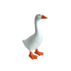 Statuette magnétique créative en résine, motif canard pastoral transfrontalier, pour attirer clés de voiture, ciseaux et autres objets en fer - Product Image 5