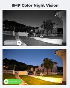 Caméra de Sécurité <span class=keywords><strong>WiFi</strong></span> <span class=keywords><strong>Reolink</strong></span> 4K Double Objectif 360° PTZ Zoom Hybride 6X Suivi Automatique Détection Intelligente Extérieure Caméra IP avec Projecteur - Product Image 3