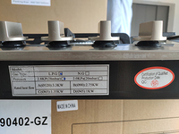 Commande de bouton avant de table de cuisson à gaz intégrée, 5 brûleurs