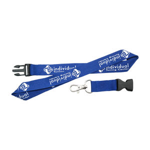 カスタム20mm幅の丈夫なランヤード |   IDカード用ネックストラップ カスタムプリント昇華ロゴ入りネックストラップ ポリエステル製ネックストラップ - Product Image 1