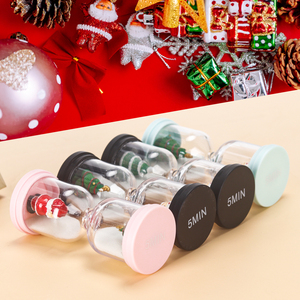 5 15 <span class=keywords><strong>minutes</strong></span> sablier sable horloge verre sabliers colorés Convient pour la cuisson yoga méditation bureau à domicile - Product Image 4