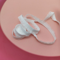 Haut 1.1cm tricoté anti-dérapant Picot-bord bande élastique 11mm de large durable High-Tech certifié Oeko-Tex rouleau 100 mètres