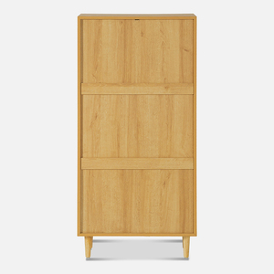2024 3-Drawer Freestanding <strong>Rattan</strong> <strong>Shoe</strong> Rack Organizer Wooden Flip Drawers Tipping <strong>Shoe</strong> Cabinet for Living Room Entryway <strong>Storage</strong> - Product Image 5