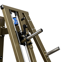 Banc de musculation double réglable de qualité supérieure pour les passionnés de gym à domicile et l'entraînement en salle de sport