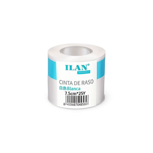 Nastro di raso bianco 7,5 cm 25 iarde D01 - Product Image 1