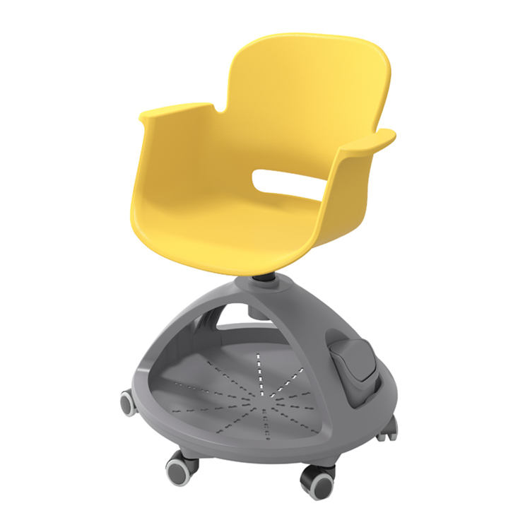 เก้าอี้เดี่ยวสีเหลือง