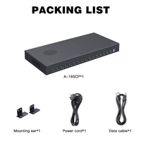 Hub USB-C Sipolar A-165CP 16 ports, 600W PD, station de charge rapide 30W, type C 3.0, station d'accueil industrielle pour téléphone