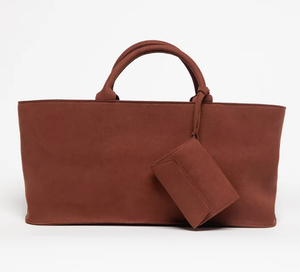 Bolso de Mano de Mujer de Gamuza de Moda de Lujo con Logotipo Personalizado, Bolso de Cuero Grande de Moda Premium para Mujer y Cartera - Product Image 5