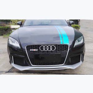 TTRS <span class=keywords><strong>TTS</strong></span> TT 8J becquet de lèvre avant fibre de carbone voiture de sport convertible 08-14 pour <span class=keywords><strong>Audi</strong></span> TT transfert d'eau PVA pare-chocs avant - Product Image 4