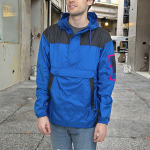 Veste Safari Homme Couleur Unie 2026 Fermeture Éclair Tissu Toile Imperméable Décontractée Grande Taille Hiver - Product Image 3