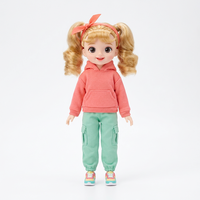 Muñeca Articulada de Vinilo de 25 cm, Personalizable, con Ropa Casual Colorida, Juguete Coleccionable para Niñas, Regalo Personalizado con Diseño IP