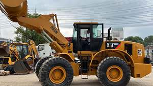 Chargeuse sur pneus Caterpillar CAT 966G/966H d'occasion à vendre, moteur d'origine de qualité et pompe hydraulique de marque japonaise Moog - Product Image 6