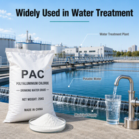 Floculant PAC en poudre blanche 30% qualité potable