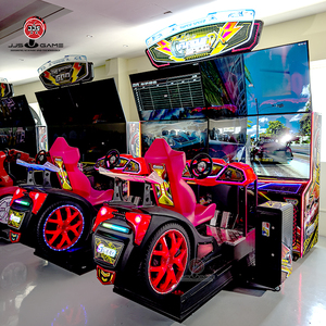<span class=keywords><strong>Nouveau</strong></span> simulateur de course à deux joueurs à pièces, cockpit <span class=keywords><strong>Sonic</strong></span> DX Arcade, métal et plastique japonais, conduite réaliste, anglais - Product Image 5