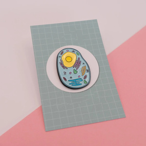 Broche de Ciencia Biológica, Pin de Solapa de Microbiólogo/Biólogo, Pin de Solapa Metálico, Pin de Esmalte de Célula Animal - Product Image 3