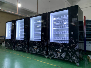 Giáng sinh bán hàng nóng ngoài trời <span class=keywords><strong>kiosk</strong></span> Combo Máy bán hàng tự động nóng đồ uống lạnh với SDK chức năng 7 inch màn hình cảm ứng phổ biến ở Châu Âu - Product Image 4