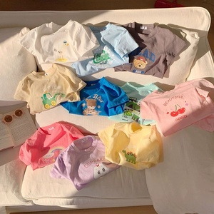 T-shirt d'été en coton pour filles, motif grande sœur, manches courtes, plusieurs couleurs, mode enfantine, vente chaude en Chine - Product Image 6
