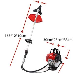 <span class=keywords><strong>Tondeuse</strong></span> rotative à <span class=keywords><strong>moteur</strong></span> à <span class=keywords><strong>essence</strong></span> 2 temps 43cc 24V DIY Coupe-herbe de qualité industrielle pour la ferme et la pelouse Source d'alimentation - Product Image 6