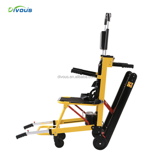 Fauteuil monte-escaliers motorisé DIVOUS en aluminium pour personnes handicapées, léger, pliable, pour monter et descendre les escaliers, fauteuil roulant électrique - Product Image 4