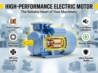 Moteur électrique à induction monophasé de petite taille série YC 110V/220V 1hp 1750RPM