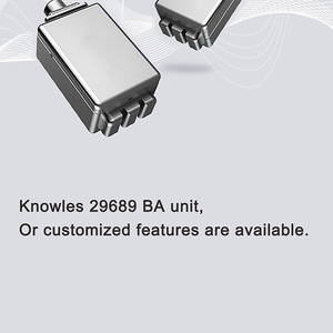 Écouteurs intra-auriculaires HiFi Audiophile IEM avec connecteur détachable 2 broches 0.75 combinaison d'<span class=keywords><strong>armature</strong></span> équilibrée pour musiciens - Product Image 4