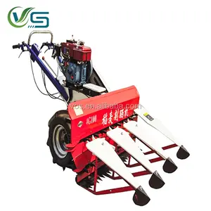 Manual wheat and rice harvester/hand operated mini paddy harvester