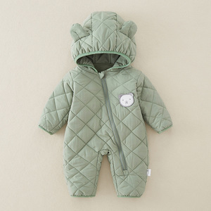 Ropa de bebé Otoño e Invierno engrosada bebé onesie bebé <span class=keywords><strong>Husky</strong></span> ropa acolchada ropa de abrigo niños salir mono - Product Image 5