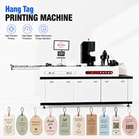 Machine d'impression automatique d'étiquettes suspendues, imprimante jet d'encre à données variables pour l'étiquetage des produits, code-barres, code QR, industrie manufacturière