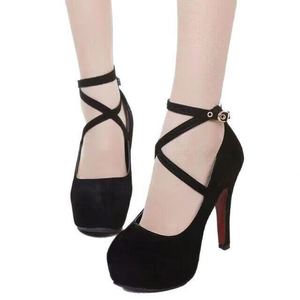 Zapatos de Tacón Alto y Grueso para Mujer, Estilo Sexy, para Novia, Boda, 2025 - Product Image 3