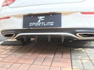 Diffuseur de lèvre arrière en fibre de carbone pour mercedes-benz classe C C180 C200 <span class=keywords><strong>C250</strong></span> C300 C350 C43 AMG <span class=keywords><strong>4Matic</strong></span> coupé cabriolet 15-18 - Product Image 6