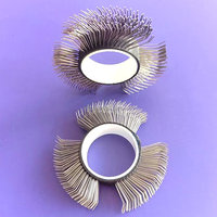 Brosse abrasive industrielle en fil d'acier pour sablage, largeur 23 mm, OEM pour le décapage de revêtements