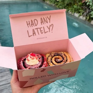 <span class=keywords><strong>Cajas</strong></span> <span class=keywords><strong>de</strong></span> Cartón Rosa para Pastelería, Biodegradables, para Macarons, Donuts <span class=keywords><strong>y</strong></span> Dulces, Empaque Personalizado para Galletas con <span class=keywords><strong>Bolsas</strong></span> <span class=keywords><strong>de</strong></span> <span class=keywords><strong>Papel</strong></span> - Product Image 4