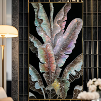 Peinture murale décorative de luxe en porcelaine cristalline pour salon, couloir et canapé, vente en gros