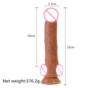 Jiuxi's new DY83351 simulated wireless <b>remote</b> <b>control</b> magnetic charging telescopic 20-inch mechanism heated <b>vibration</b> dildo - Product Image 3