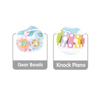 Jouets éducatifs pour bébés Musique Lumières Main Tambour Jeu Bureau Enfants Activité Jouet Table d'apprentissage