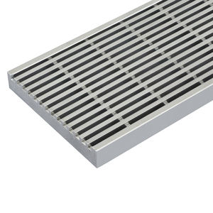 Système de drainage de gouttière souterraine <span class=keywords><strong>Grille</strong></span> en acier inoxydable Couvre canal de drainage de tranchée d'allée - Product Image 6