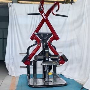 XOYOOU Fitness Gym Equipment Pulldown Force Machine Plaque de poids en métal Chargé Lat <span class=keywords><strong>Pull</strong></span> Down Type de chargeur moyen - Product Image 4