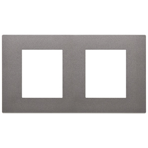 Metal <b>Plate</b> 20x9.5x0.9 Cm For <b>Wall</b> Switches Double Outlet Cover - Product Image 1