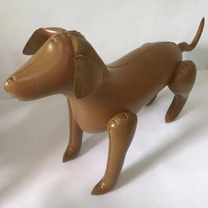 Satılık yüksek kaliteli şişme <span class=keywords><strong>Pet</strong></span> köpek modeli PVC şişme köpek manken köpek giysileri ekran - Product Image 6