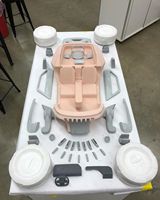 Prototypage rapide en plastique 3D personnalisé, pièces automobiles, service d'impression 3D SLA personnalisé, modèle de voiture, mini voitures jouets