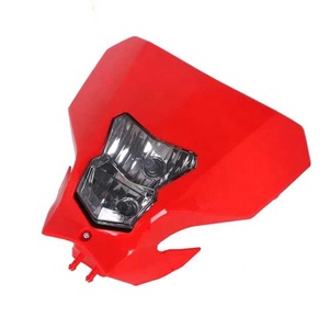Supermoto faro delantero 12V plástico Dirt Bike faro carenado para <span class=keywords><strong>Honda</strong></span> <span class=keywords><strong>CRF450L</strong></span> CRF450XR 2019-2020 - Product Image 1