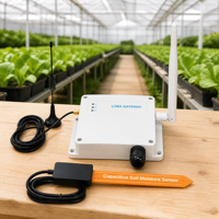 Capteur sans fil d'humidité et de température du sol avec sortie LoRaWAN NB-IoT pour l'agriculture intelligente et l'irrigation de précision