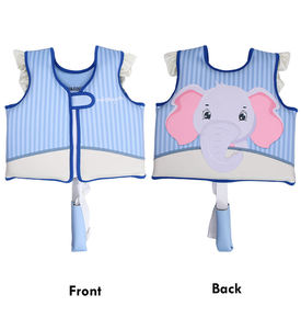 Chaleco Salvavidas de Neopreno de Alta Flotabilidad para Bebés, Diseño de Dibujos Animados, <span class=keywords><strong>con</strong></span> Hombros <span class=keywords><strong>con</strong></span> Volantes, para Deportes Acuáticos Infantiles - Product Image 3