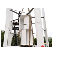 Système d'énergie solaire éolienne hybride compact à vente chaude, économique, éolienne de 5000 W avec système d'énergie solaire, centrale éolienne
