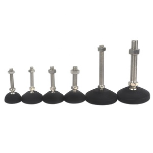 Universal Furniture Leg Joint Nylon <strong>Adjustable</strong> Leveling Feet /<strong>Plastic</strong> Carbon Steel Heavy Duty Shock Absorber Foot <strong>Caster</strong> Cup - Product Image 2