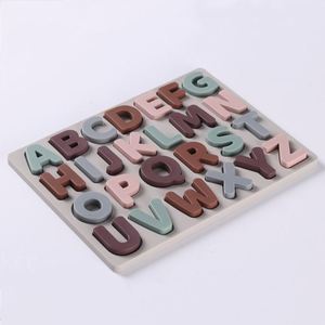 Rompecabezas de Silicona con el Alfabeto, Juguete Educativo para la Primera Infancia, Ayuda Didáctica Cognitiva, Alfabeto Inglés para Bebés, Juguetes Educativos - Product Image 4