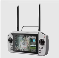 Télécommande Skydroid G20 7 pouces HD en plastique, double bande 2,4 GHz 5,8 GHz, transmission d'image longue portée 30 km pour drone FPV UAV